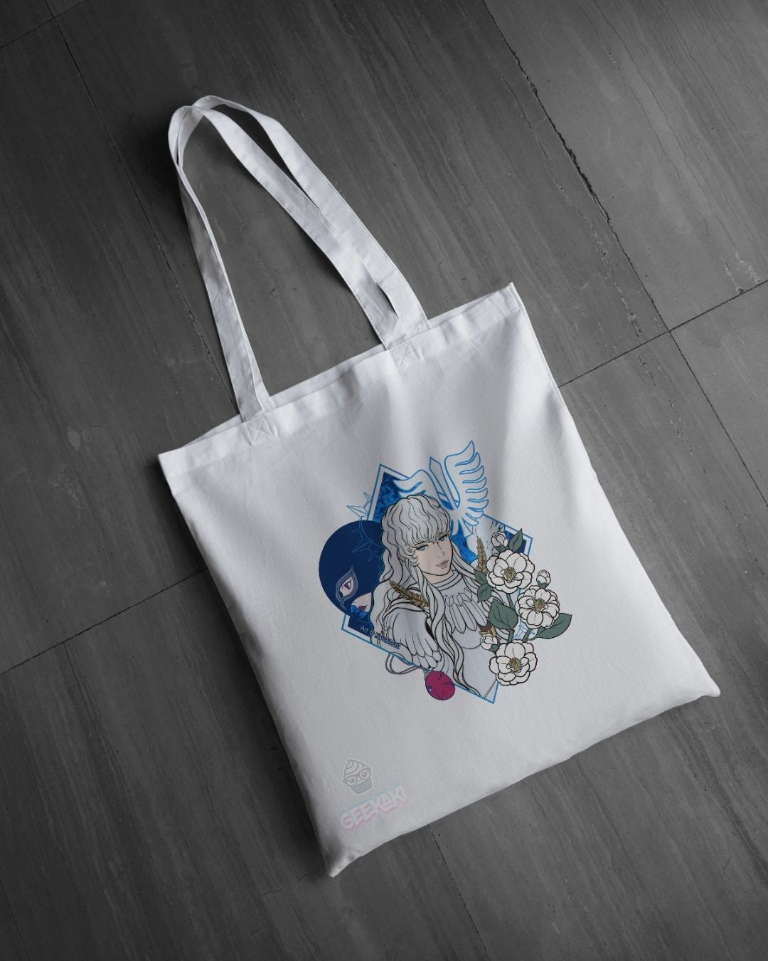 White Hawk Tote Bag