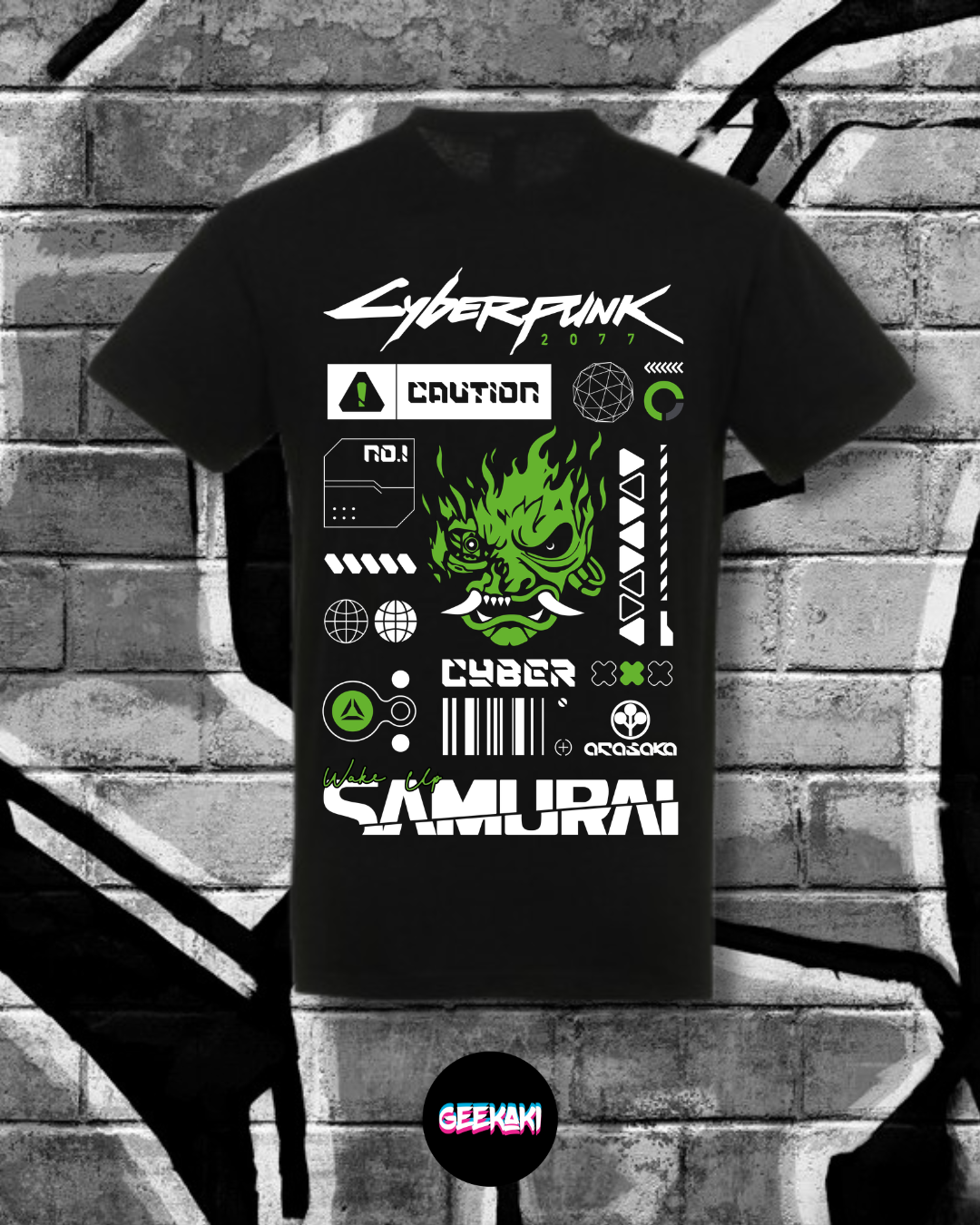 Cyber punk T-shirt Unisex