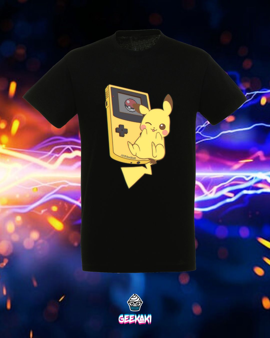 Electric Retro Vibes T-shirt