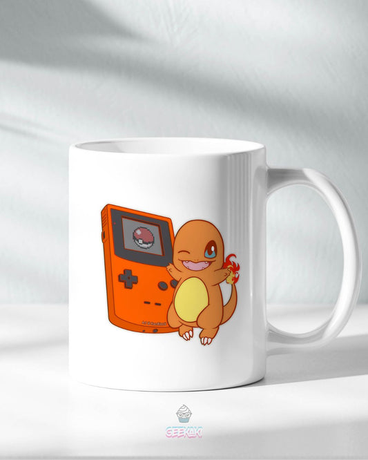 Retro Flame Mug