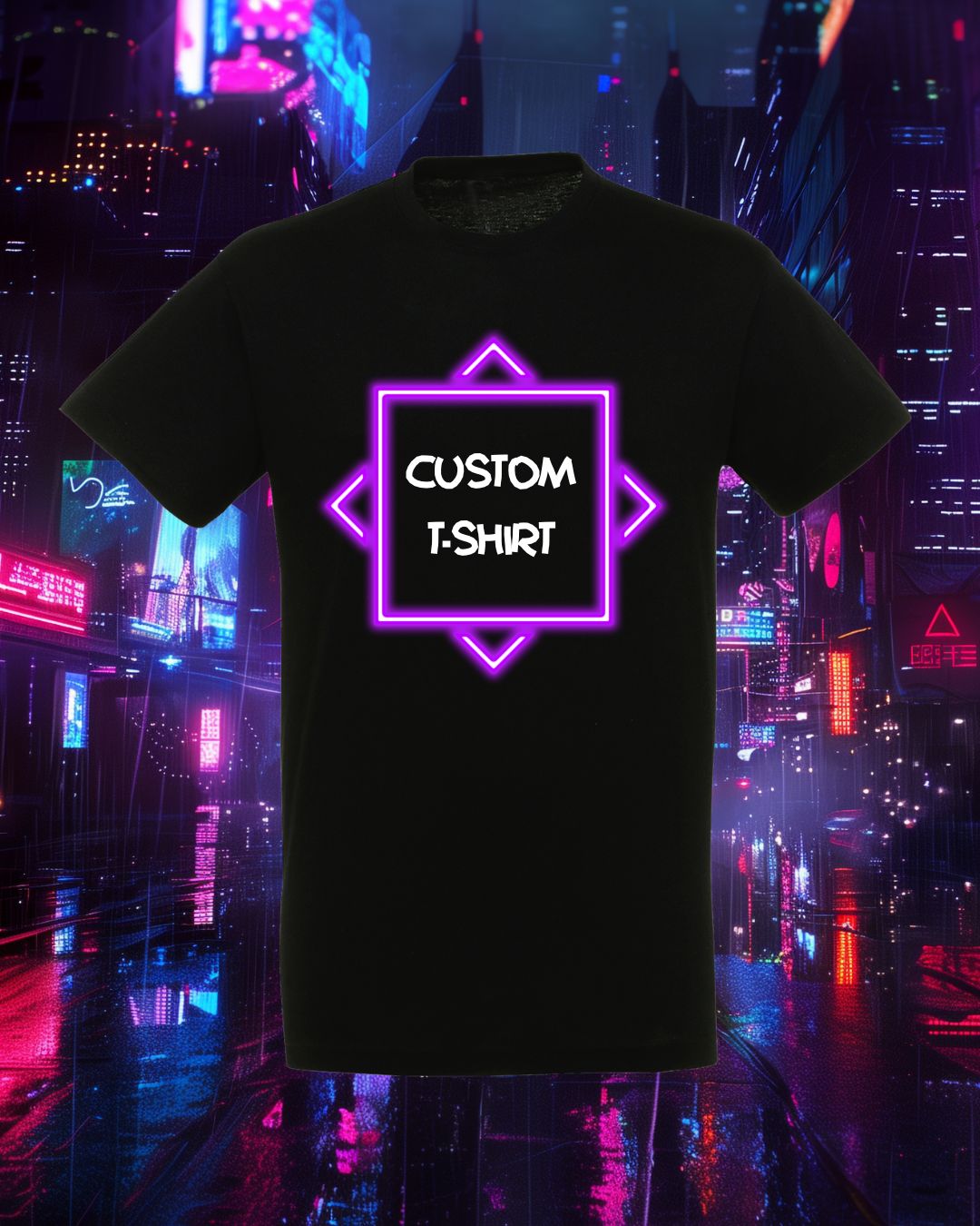 Custom Tshirt - Με σχέδιο της επιλογής σου!