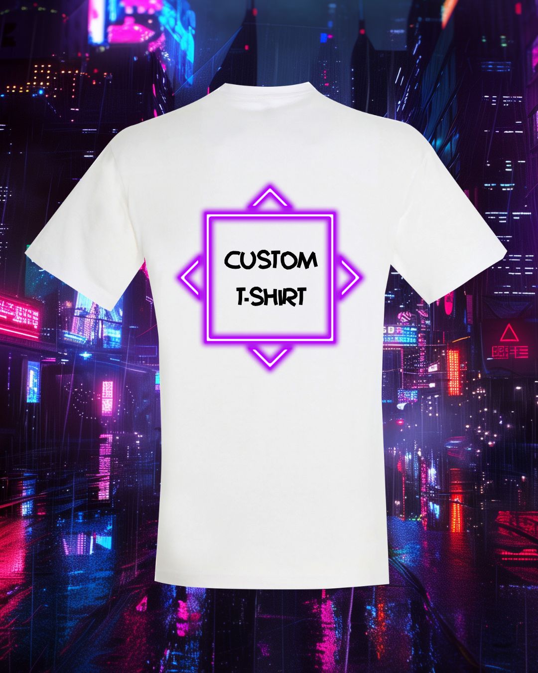 Custom Tshirt - Με σχέδιο της επιλογής σου!