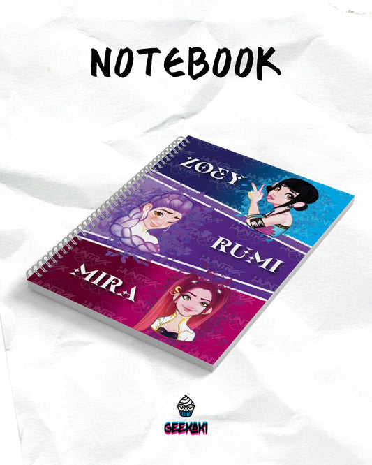 Huntrix Notebook