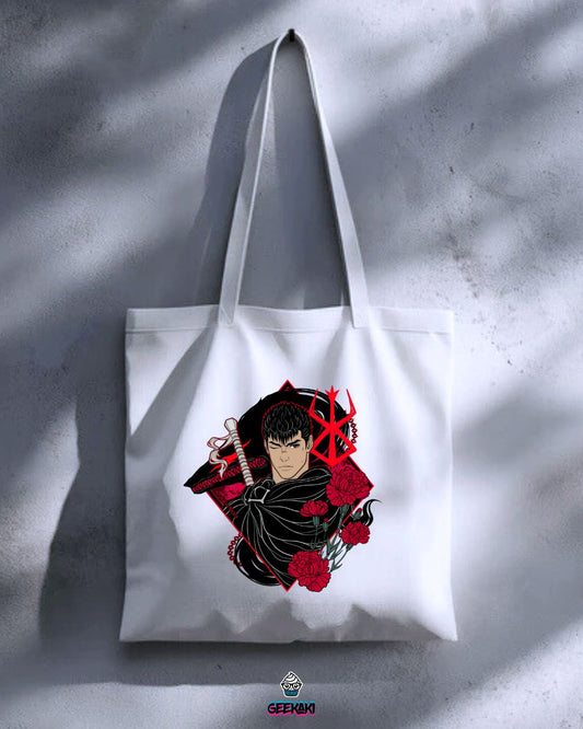 Black Swordsman Tote Bag