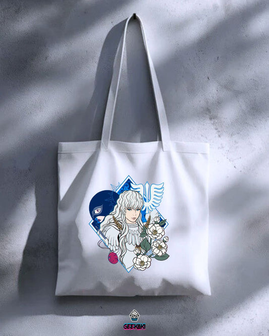 White Hawk Tote Bag