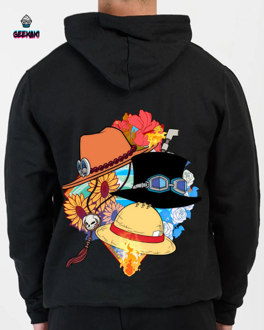 Strawhats Hoodie | Black