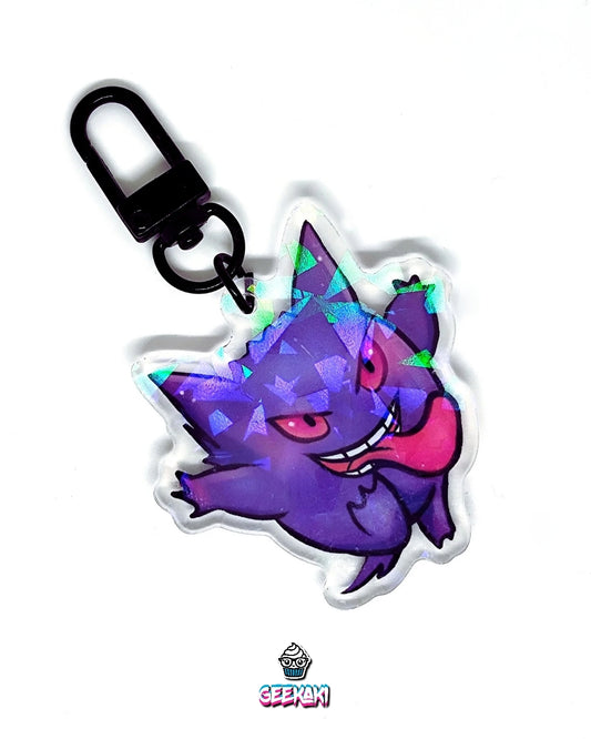 Gengar Keychain Design