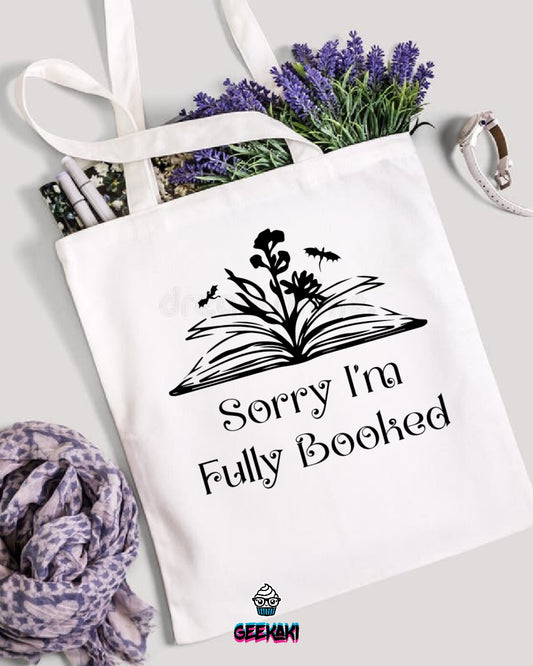 Fully Booked Tote Bag
